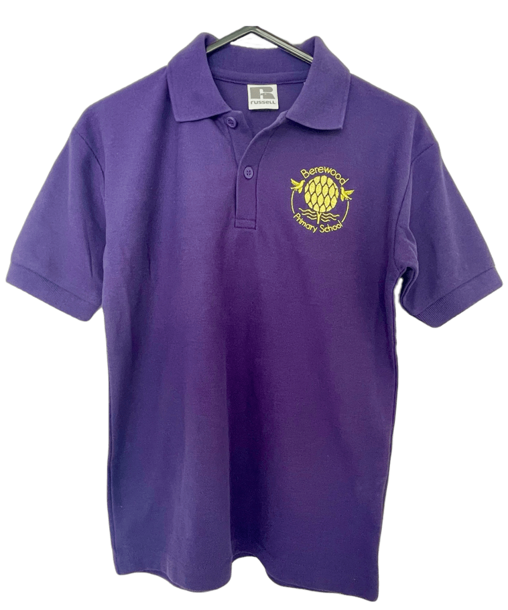 Berewood Purple Polo Shirt Hampshire Uniforms