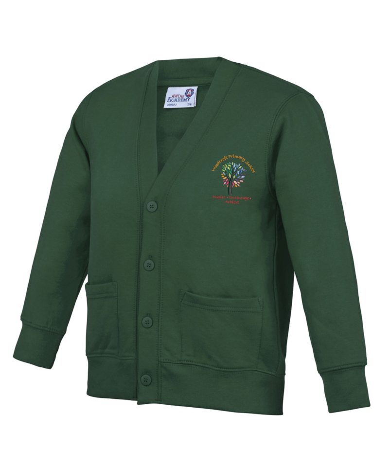 Woodcroft - Green Cardigan