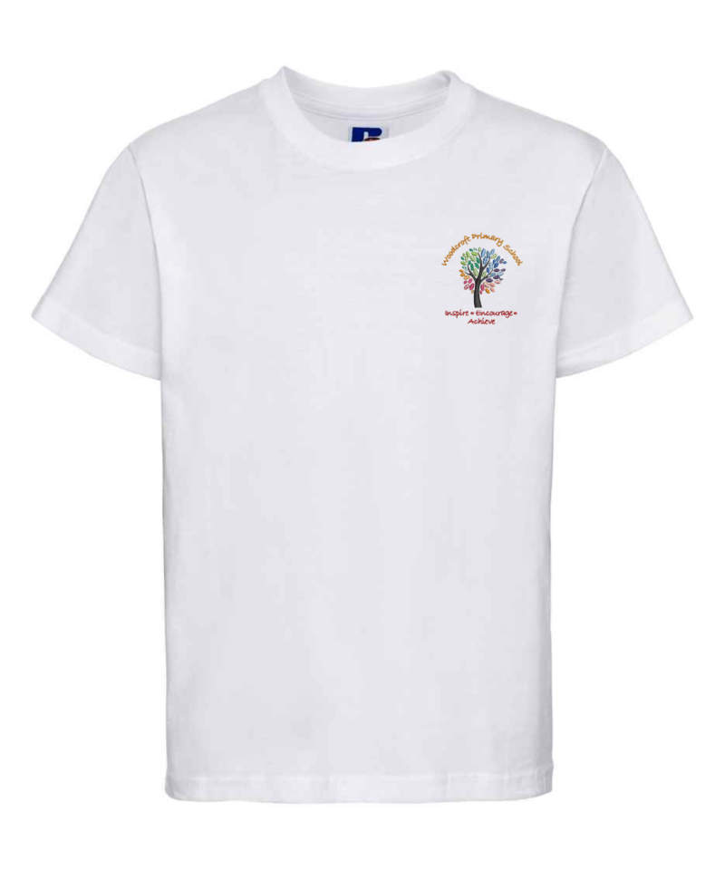 Woodcroft - White PE T-Shirt